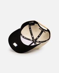 New Era Parramatta Eels 'Chrome Black' 9FORTY A-Frame Snapback White/Black