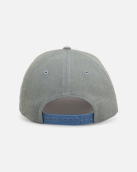 New Era Anaheim Ducks 'Distressed Denim' 9FORTY A-Frame Snapback Light Wash Denim
