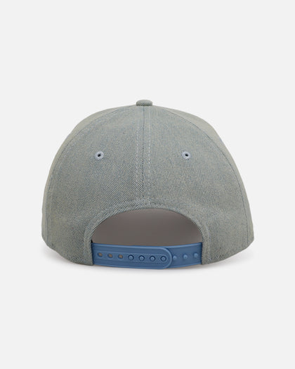 New Era Anaheim Ducks 'Distressed Denim' 9FORTY A-Frame Snapback Light Wash Denim