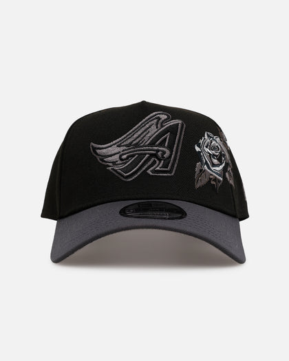 New Era Los Angeles Angels 'Stealth Roses' 9FORTY A-Frame Snapback Black