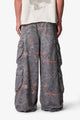 MNML Rave Double Cargo Pants Maple Camo