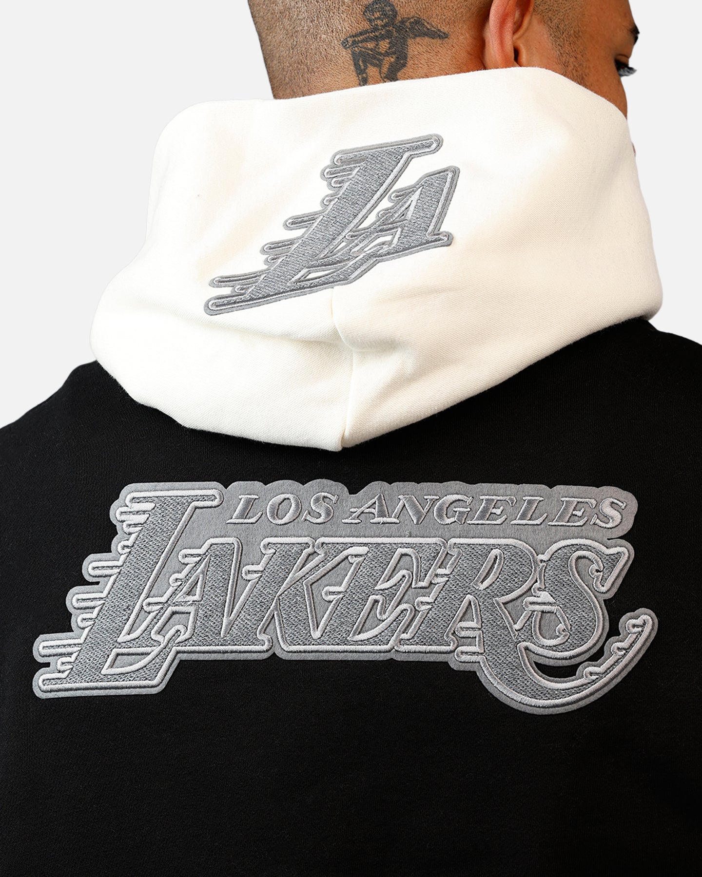 Pro Standard Los Angeles Lakers Reverse French Terry Hoodie Black