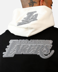 Pro Standard Los Angeles Lakers Reverse French Terry Hoodie Black/Grey