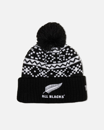 New Era New Zealand All Blacks Knitted Beanie Black