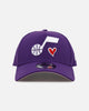 New Era Utah Jazz 'Team Color Hearts' 9FORTY A-Frame Snapback Official Team Color