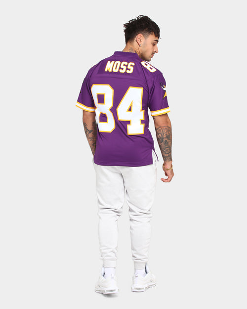 MItchell & Ness Men's Minnesota Vikings Randy Moss #84 Legacy Jersey Purple