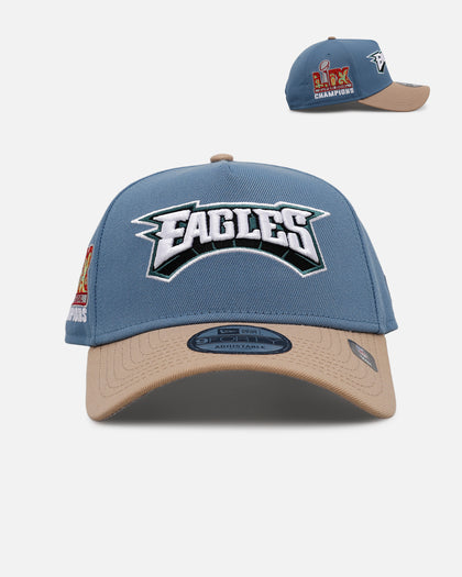 New Era Philadelphia Eagles 'Easy Breezy' 9FORTY A-Frame Snapback Blue/Tan