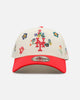New Era New York Mets Summer Flowers 3.0 9FORTY A-Frame Snapback Pink