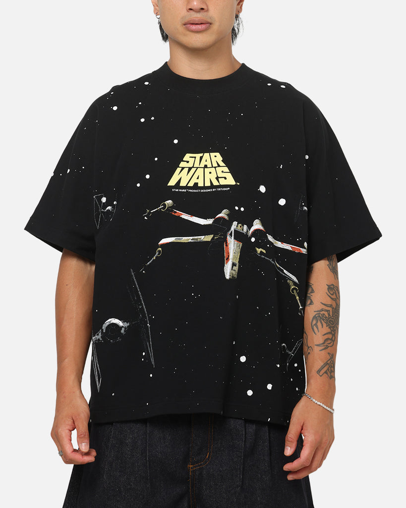 73Studio Star Wars '83 Return Of The Jedi All Print T-Shirt Black