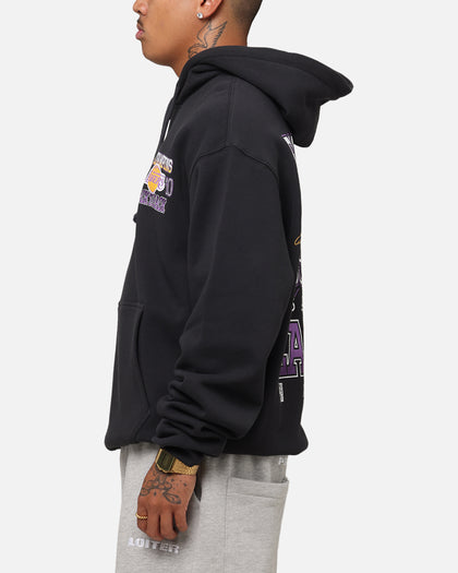 Mitchell & Ness Los Angeles Lakers Back To Back Hoodie Faded Black
