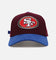 47 Brand San Francisco 49ers 'Autumn Tones' Offside Strapback Maroon