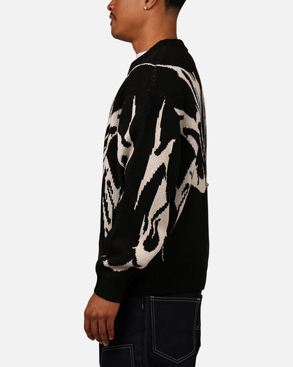Loiter Cyber Knit Sweater Black