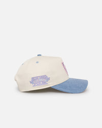 New Era Oakland Raiders 'Easter Corduroy' 9FORTY A-Frame Snapback White/Blue