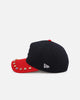 New Era Atlanta Braves 'Visor Embellishment' 9FORTY A-Frame Snapback Official Team Colors