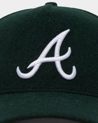 47 Brand Atlanta Braves Cliffside Offside DT Snapback Dark Green