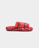 73Studio Velcro Paisley Bandana Slipper Red/Black/White