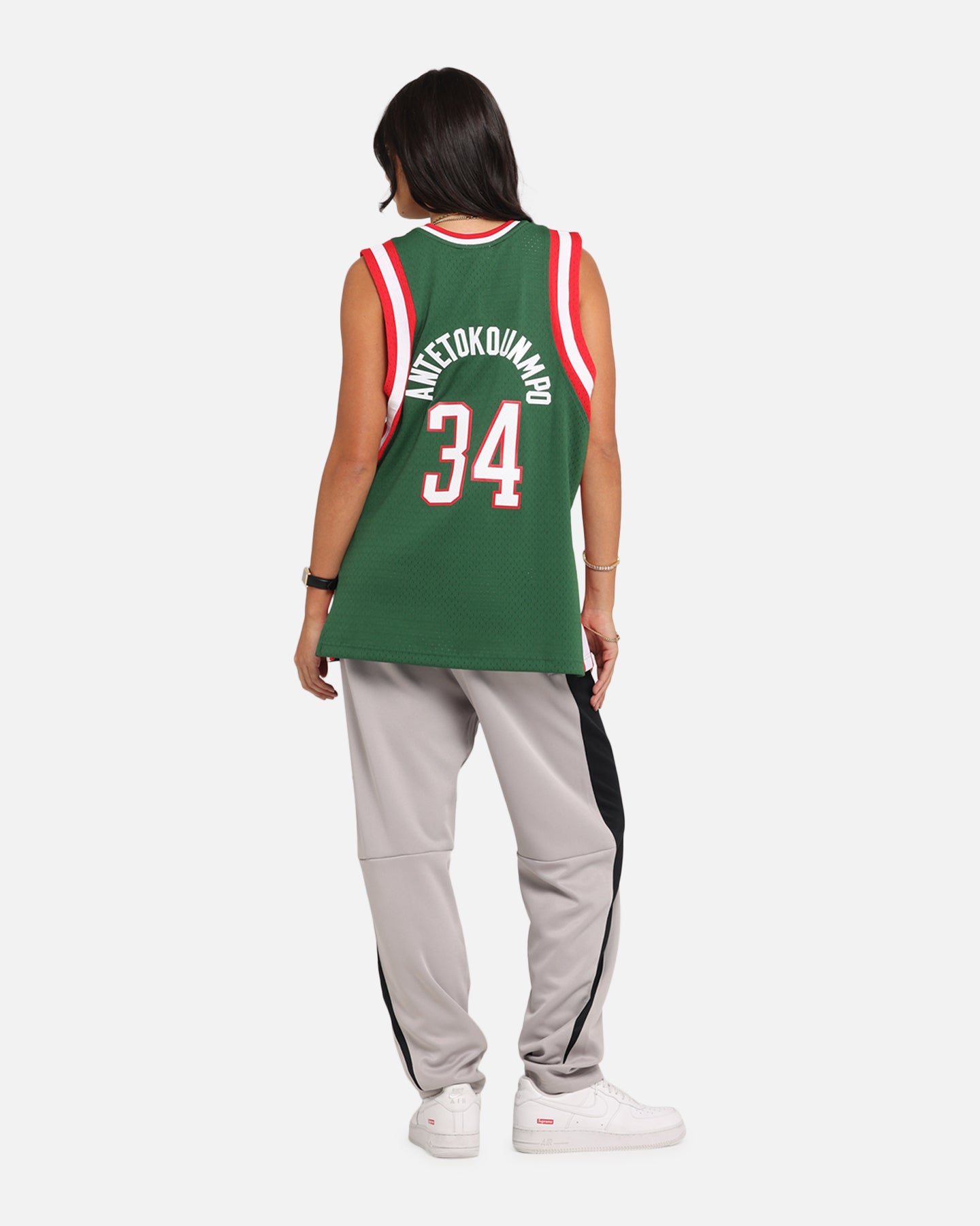 Mitchell & Ness Milwaukee Bucks Giannis Antetokounmpo Swing Jersey