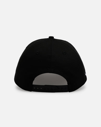 New Era Atlanta Braves 'Oversized Gothic Script Crown' 9FORTY A-Frame Snapback Black/White
