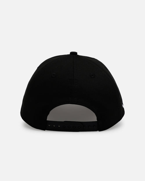 New Era Atlanta Braves 'Oversized Gothic Script Crown' 9FORTY A-Frame Snapback Black/White