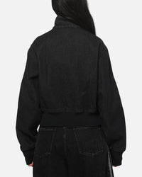 Adidas Women's Firebird Denim Track Jacket True Black