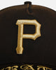 New Era Pittsburgh Pirates 'Washed Black Gothic Script' 9FORTY A-Frame Snapback Black