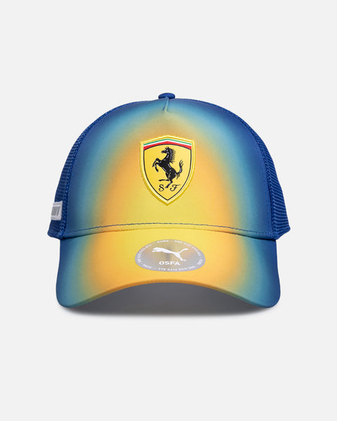Puma Ferrari Miami Trucker Cap Speed Yellow | Culture Kings US