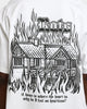 Rats Get Fat Rats Heartless T-Shirt White