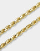 House Of Auric Rope 4mm 24" Chain 18k Gold Vermeil