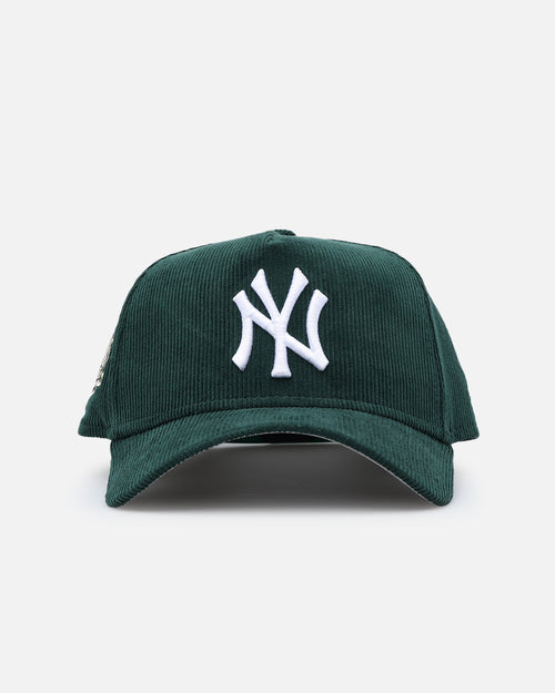 New Era New York Yankees 'Dark Green Cord' 9FORTY A-Frame Corduroy Snapback Dark Green