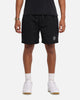The Anti Order Reverse Logo Nylon Shorts Black