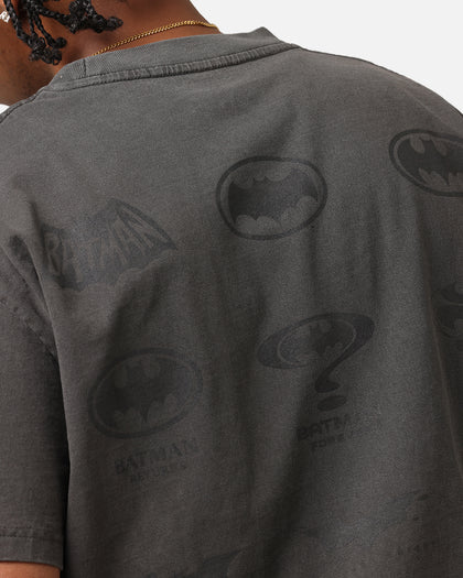 Goat Crew X DC Batman Batman Logos Heavy T-Shirt Black Wash