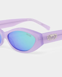 Loiter X Nuqe Ethereal Sunglasses Lilac Dawn