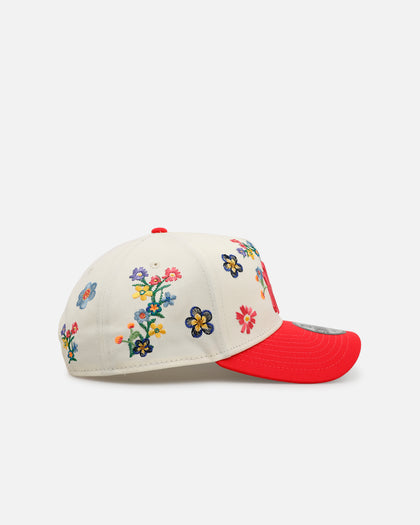 New Era New York Yankees Summer Flowers 3.0 9FORTY A-Frame Snapback Pink