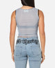 Ed Hardy Women's Revenge Mesh Top Blue
