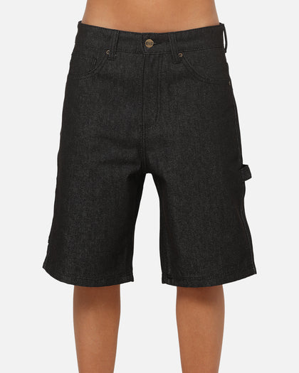 Carre Carpenter Jorts Raw Black