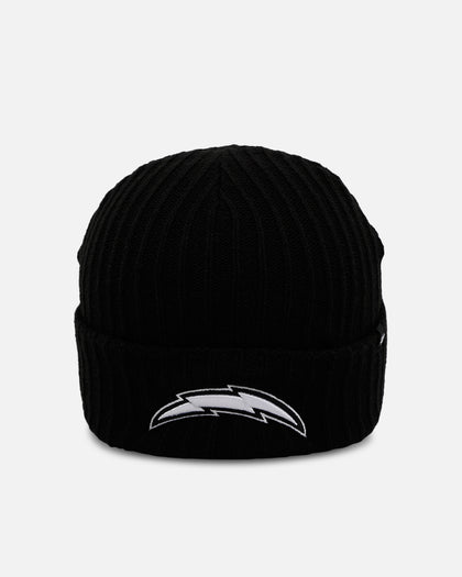 47 Brand Los Angeles Chargers Harbor Cuff Knit Beanie Black