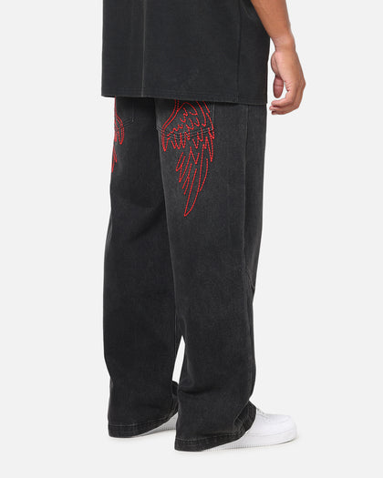 Saint Morta Amplus Revenant Jeans Black Shadow