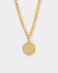 Raising Hell Women's Letter Anklet Gold