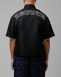 Loiter Chopper Work Shirt Black