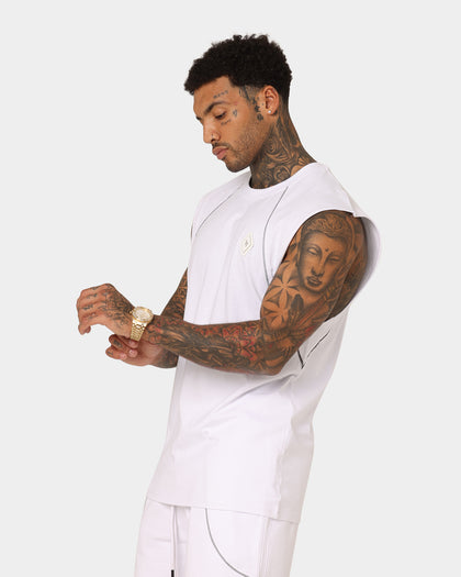 Saint Morta Polaris Raglan Muscle T-Shirt White/3M