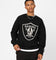 New Era Oakland Raiders Oversized Knit Sweater Black