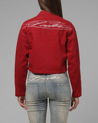 Loiter Women's Racer Denim Jacket