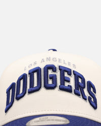 New Era Los Angeles Dodgers 'Vintage Arch Logo' 9FORTY A-Frame Snapback Official Team Colors