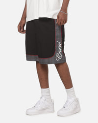 Carre Script Boardshorts Black/White