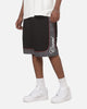 Carre Script Boardshorts Black/White