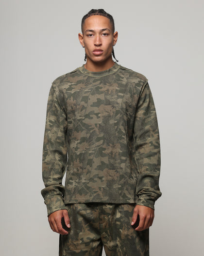American Thrift Long Sleeve Thermal T-Shirt Camo
