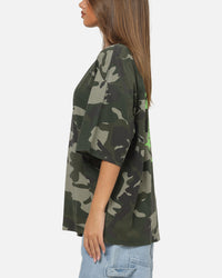 Mitchell & Ness Los Angeles Lakers 48 Camo T-Shirt Green Camo