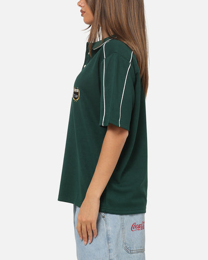 Carre Carré X Coca Cola Club Crest Polo Shirt Dark Green