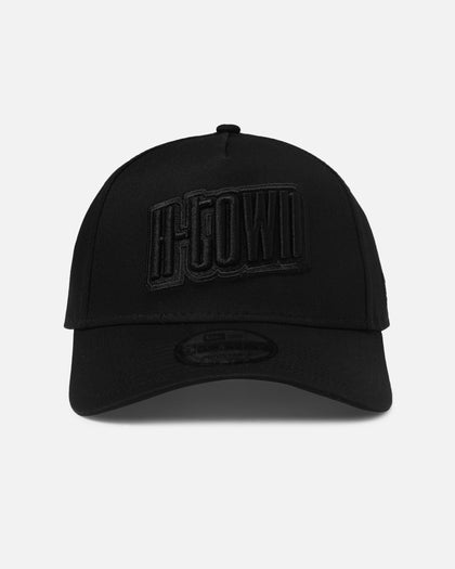 New Era Houston Rockets 'NBA Black On Black' 9FORTY A-Frame Snapback Black
