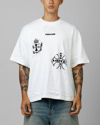 Loiter Destruction T-Shirt Off White